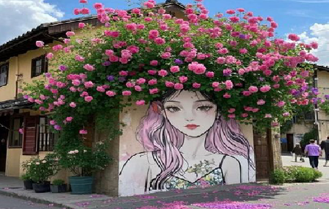 上栗怎么设计网红打卡墙绘