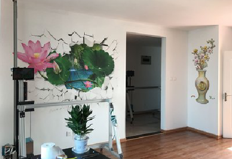 上栗墙体彩绘相比墙纸的优势。