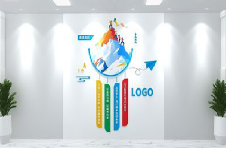 上栗公司企业形象墙的工艺材料有哪些?