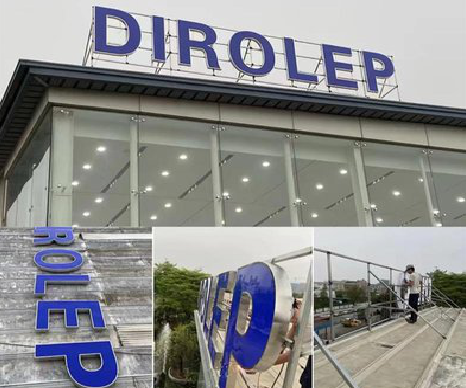 上栗楼顶发光字安装的注意事项。